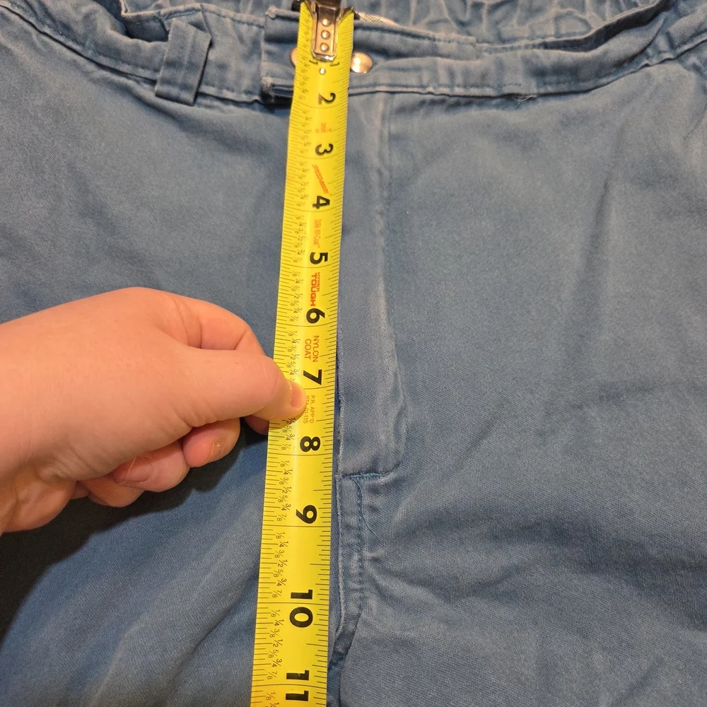 Y2k Vintage German Workwear Kübler WorkWear Cargo Pants Light Blue SZ EU 52